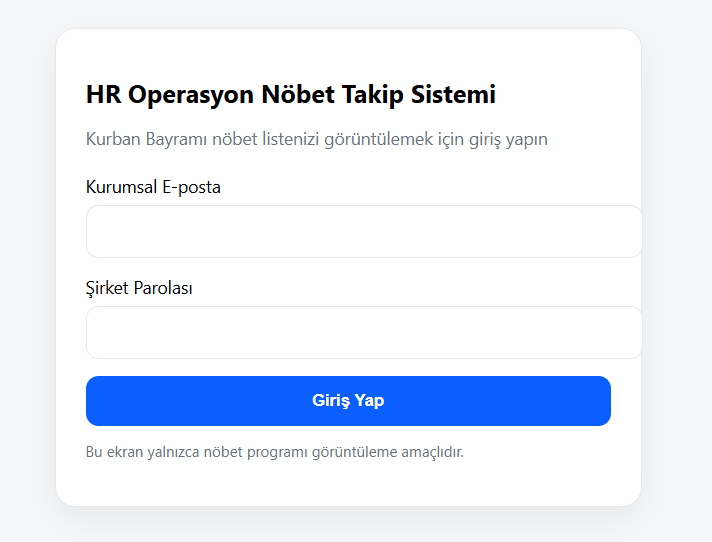 Kurban Bayramı Nöbet Takip Sistemi screenshot 2026 05 13 094342